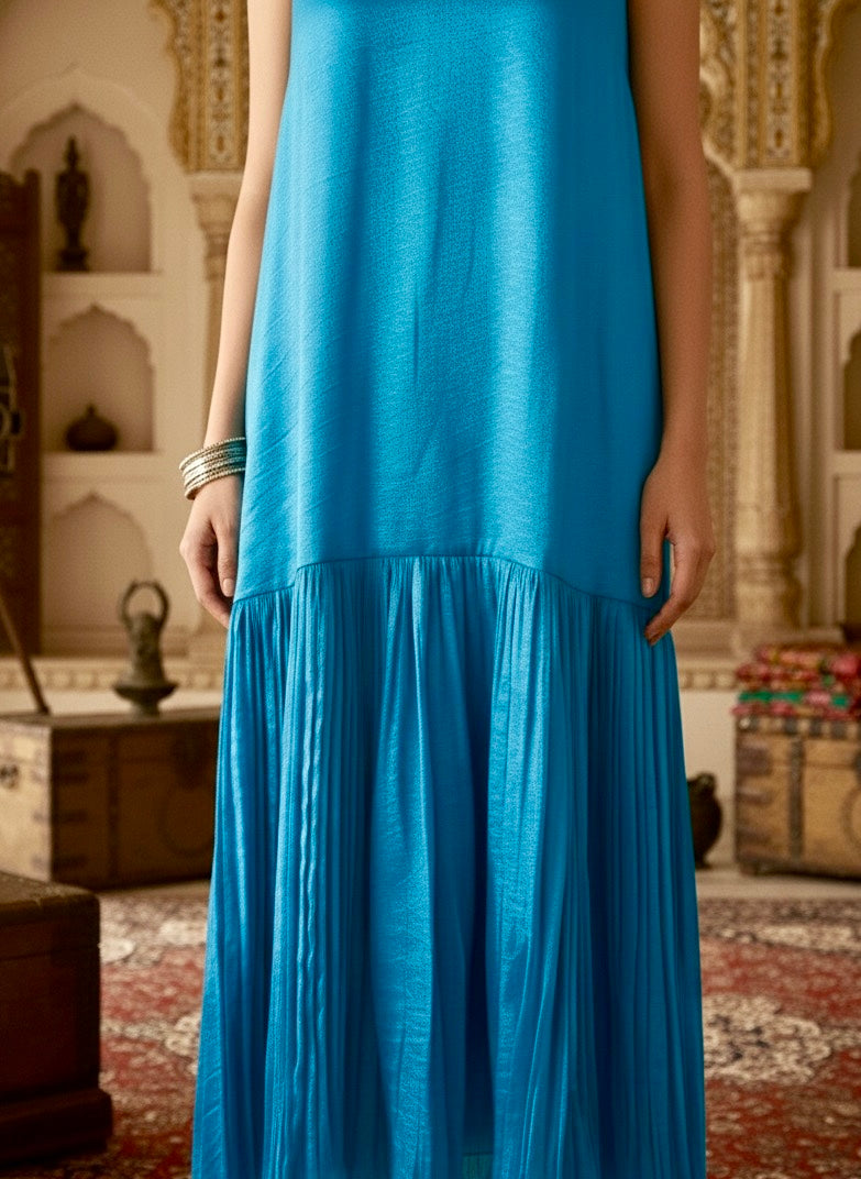 The Firoza pleated Tunic dress
