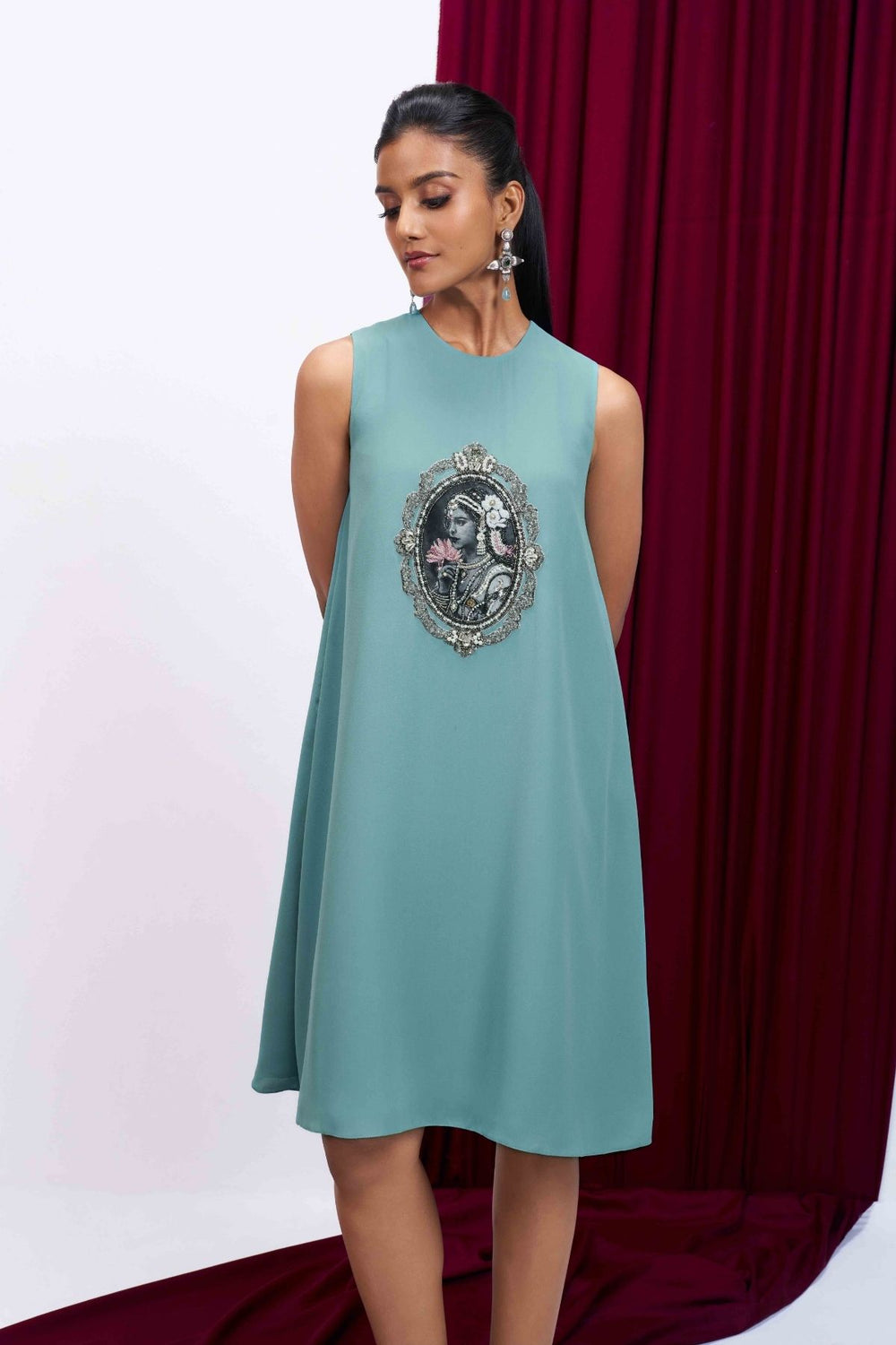 Rajkumari Blue Sage Dress