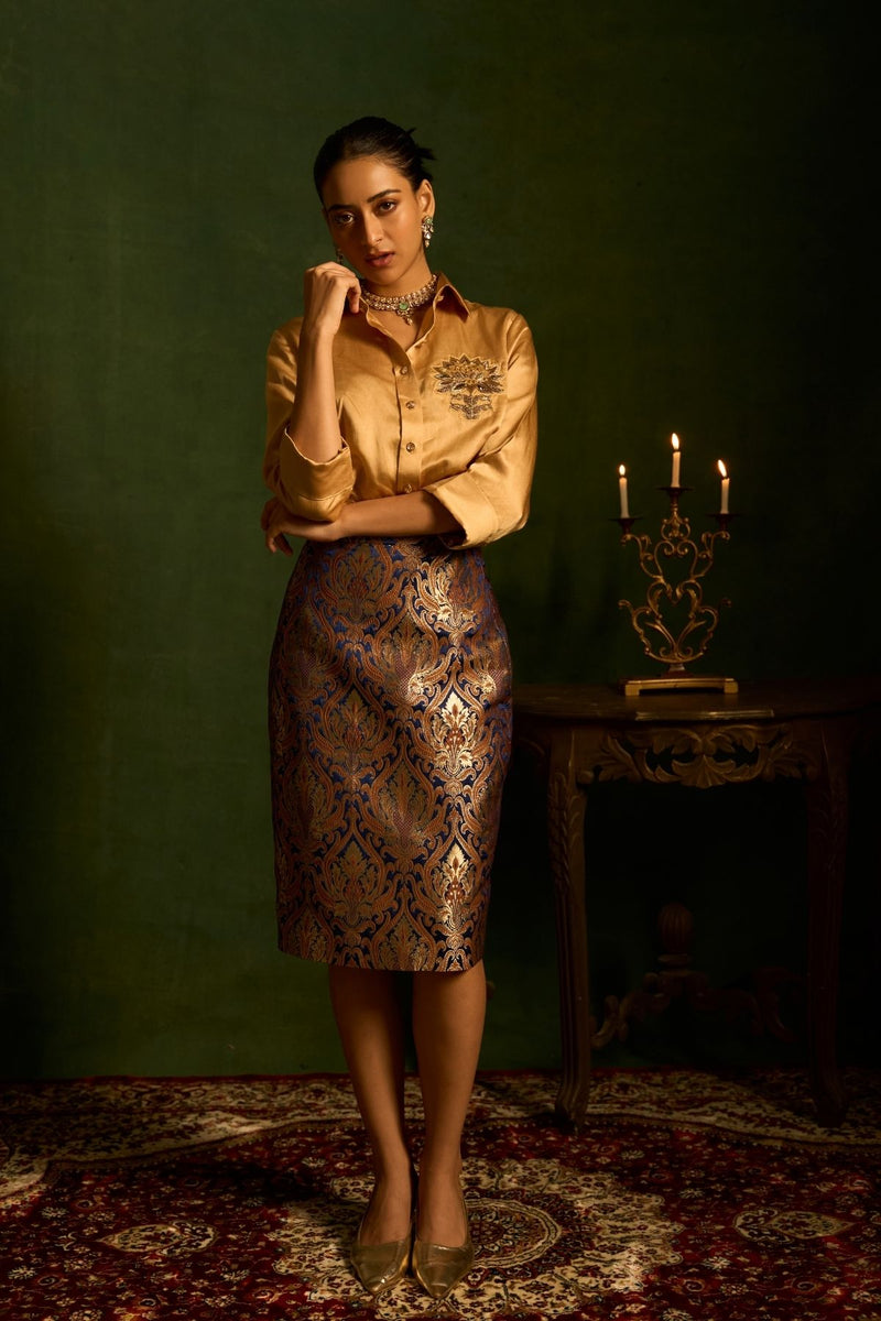 Sunheri Brocade Set